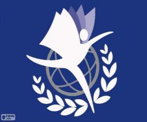 yapboz Logo UNITAR, Birleşmiş Milletler Eğitim ve Araştırma Enstitüsü